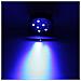 Faro 18 Led Rgb Luce Stroboscopica Per Dmx Lampada Effetti Strobo Discoteca Dj - Foto miniatura 7