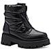 Black Casual Closed Booties Stivaletti Sintetico E Tessile Scarpe Donna Nero Eu 38, 1-26441-41 001 - Foto miniatura 1