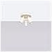 Lampada A Soffitto Ring 3p Beige Sl. 1497 - Moderno Lampada Da Soffitto Beige 18.5x19.5x19.5 Cm - Foto miniatura 3