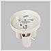 Lampada A Soffitto Ring 3p Beige Sl. 1497 - Moderno Lampada Da Soffitto Beige 18.5x19.5x19.5 Cm - Foto miniatura 5