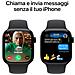 Watch Series 10 Serie 10 GPS + Cellular 42mm Cassa in Alluminio color Jet Black con Nero Sport Band - M /L - Foto miniatura 9