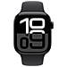Watch Series 10 Serie 10 GPS + Cellular 42mm Cassa in Alluminio color Jet Black con Nero Sport Band - M /L - Foto miniatura 10