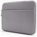 Custodia In Poliestere Con Zip Per Macbook Pro 14 Pollici, Grigio - Foto miniatura 3