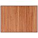 Tappeto Rettangolare Marrone 70x100 Cm In Bambù - Foto miniatura 2