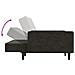 Divano Letto a 2 Posti Grigio Scuro in Velluto - Foto miniatura 7
