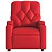 Poltrona Reclinabile Elettrica Rossa in Similpelle - Foto miniatura 9