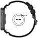 Cinturino In Silicone Compatibile Con Garmin Venu X1: Sportivo, Traspirante E Confortevole Black - Foto miniatura 6