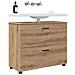 Mobile da Bagno rovere artigianale 76.5 x 35 x 64 cm - Foto miniatura 3