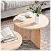 Tavolino da salotto 2 pcs Naturale 49 x 49 x 28 cm - Foto miniatura 4