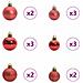 Albero di Natale con 150 LED con supporto Nero 120 cm PVC - Foto miniatura 4