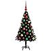 Albero di Natale con 150 LED con supporto Nero 120 cm PVC - Foto miniatura 6