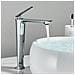 Rubinetto per lavabo da bagno, Blackswan, tipo M202, modello alto cromato, misura 28 cm - Foto miniatura 2