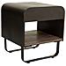 Tavolino In Metallo E Legno Nero 50x52x56h Cm - Foto miniatura 5