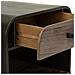 Tavolino In Metallo E Legno Nero 50x52x56h Cm - Foto miniatura 7