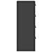 Armadio per File con cassetto 2 pcs Nero 44 x 50 x 106.5 cm - Foto miniatura 8