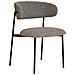 Set Di 2 Sedie Mira-grigio-tessuto-59x55x79,5 Cm - Foto miniatura 1
