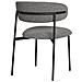 Set Di 2 Sedie Mira-grigio-tessuto-59x55x79,5 Cm - Foto miniatura 4