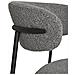 Set Di 2 Sedie Mira-grigio-tessuto-59x55x79,5 Cm - Foto miniatura 5