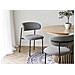 Set Di 2 Sedie Mira-grigio-tessuto-59x55x79,5 Cm - Foto miniatura 7