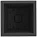 Vaso quadrato per fiori 6 pcs Nero 38 x 38 x 30 cm Plastica - Foto miniatura 7