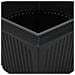 Vaso quadrato per fiori 6 pcs Nero 38 x 38 x 30 cm Plastica - Foto miniatura 8
