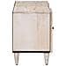 Mobile TV Bianco 105 x 33,5 x 46 cm Legno di mango massello - Foto miniatura 4