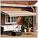 Tettuccio Elettrico Retrattile Beige e Bianco 3 x 2,5 m - Foto miniatura 2
