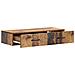 Tavolino da Parete Laterale Legno antico 87,5 x 34,5 x 17 cm - Foto miniatura 3