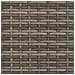 Set Bistro da Giardino con cuscino 3 pcs Grigio polyrattan - Foto miniatura 8
