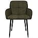 Sedie da pranzo 2 pcs Pelle Scamosciata Sintetica 59x56,5x85cm - Foto miniatura 3