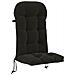 Cuscino per Lounger Sole PUTTEN 100% Poliestere Nero - Foto miniatura 1
