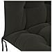 Cuscino per Lounger Sole PUTTEN 100% Poliestere Nero - Foto miniatura 5