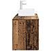 Set di mobili per il bagno 2 pz Legno antico - Foto miniatura 8