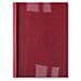 100 cartelline termiche 3mm rosso business line leather - Foto miniatura 1