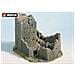 Castello in rovina 18x14x12 cm HO-TT - Foto miniatura 1