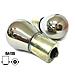 Blister 2 Lampade Invisibili Cromata S25 P21W BA15S 12V 21W per Frecce Indicatori auto Simmetrici - Foto miniatura 1