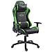 Sedia Ufficio Racing Shift XL in Similpelle I Poltrona Pc Gaming Carico Max 150 kg I Poltrona Set-Up Gamer Doppio Cuscino Nero Verde Senza Poggiapiedi - Foto miniatura 1