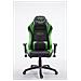 Sedia Ufficio Racing Shift XL in Similpelle I Poltrona Pc Gaming Carico Max 150 kg I Poltrona Set-Up Gamer Doppio Cuscino Nero Verde Senza Poggiapiedi - Foto miniatura 2