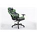 Sedia Ufficio Racing Shift XL in Similpelle I Poltrona Pc Gaming Carico Max 150 kg I Poltrona Set-Up Gamer Doppio Cuscino Nero Verde Senza Poggiapiedi - Foto miniatura 5