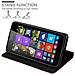 Custodia Compatibile Con Nokia Lumia 540 In Marrone Cappuccino - Coperchio Protettiva Con Chiusura Magnetica, Funzione Stand E Tasca Per Le Carte - Foto miniatura 7