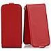 Custodia Compatibile Con Samsung Galaxy S4 Mini In Rosso Chili - Coperchio Protettivo In Design Flip Realizzato In Finta Pelle Liscia - Foto miniatura 2