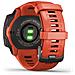 Smartwatch Instinct Solar Impermeabile Display 0.9" Cardiofrequenza GPS Bluetooth Colore Rosso - Foto miniatura 6