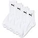 Calzini Sportivi Short Crew 3p Unisex Uomo, 3 Pezzi, Colore Bianco, Taglia 43/46 - Foto miniatura 1