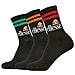 Pullo 3 Pack Socks Nero / multi Uk 9 - 11.5 - Foto miniatura 1