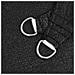 Vela Parasole 160 g / m² Nera 3x3x3 m in HDPE - Foto miniatura 4