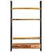 Libreria 118x30x200 cm in Legno Massello di Recupero - Foto miniatura 3