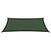 Vela Parasole 160 g / m² Verde Scuro 4x7 m in HDPE - Foto miniatura 2