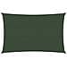 Vela Parasole 160 g / m² Verde Scuro 4x7 m in HDPE - Foto miniatura 1