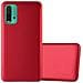 Custodia Compatibile Con Xiaomi Redmi 9t / Poco M3 In Rosso Metallico - Coperchio Protettivo In Silicone Tpu Flessibile - Foto miniatura 1