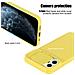 Custodia Compatibile Con Apple Iphone 11 Pro In Giallo Opaco - Coperchio Protettivo In Silicone Tpu Flessibile E Con Protezione Per La Fotocamera - Foto miniatura 4